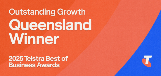 Telstra Business Awards QLD Outstanding Growth Winner 2025