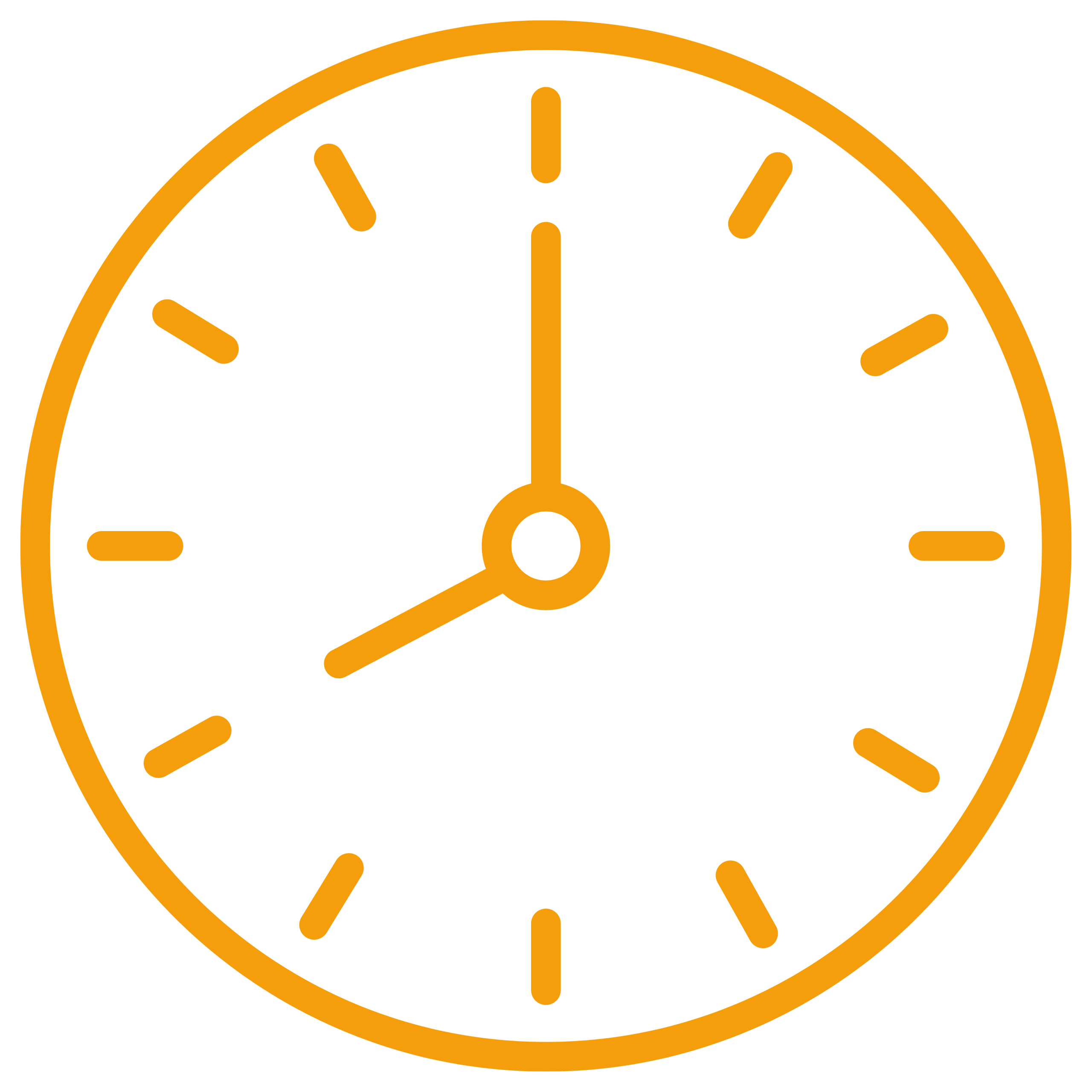 Time returned icon